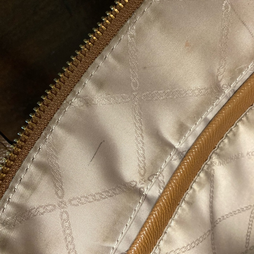 Michael Kors Tan Leather Tote  shoulderBag - Picture 6 of 10